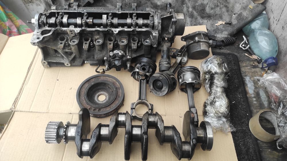 Гбц  коленвал 1.5dci renault  nissan megane scenic kangoo