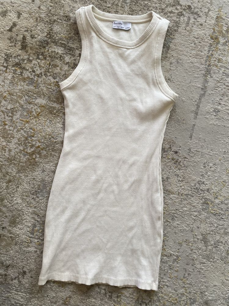 Платье zara рубчик