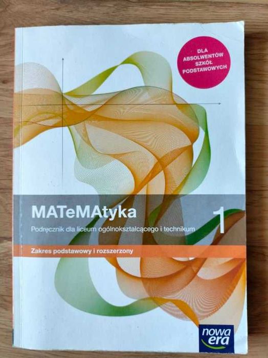 Matematyka, książka do liceum ogólnokształcącego i technikum część 1