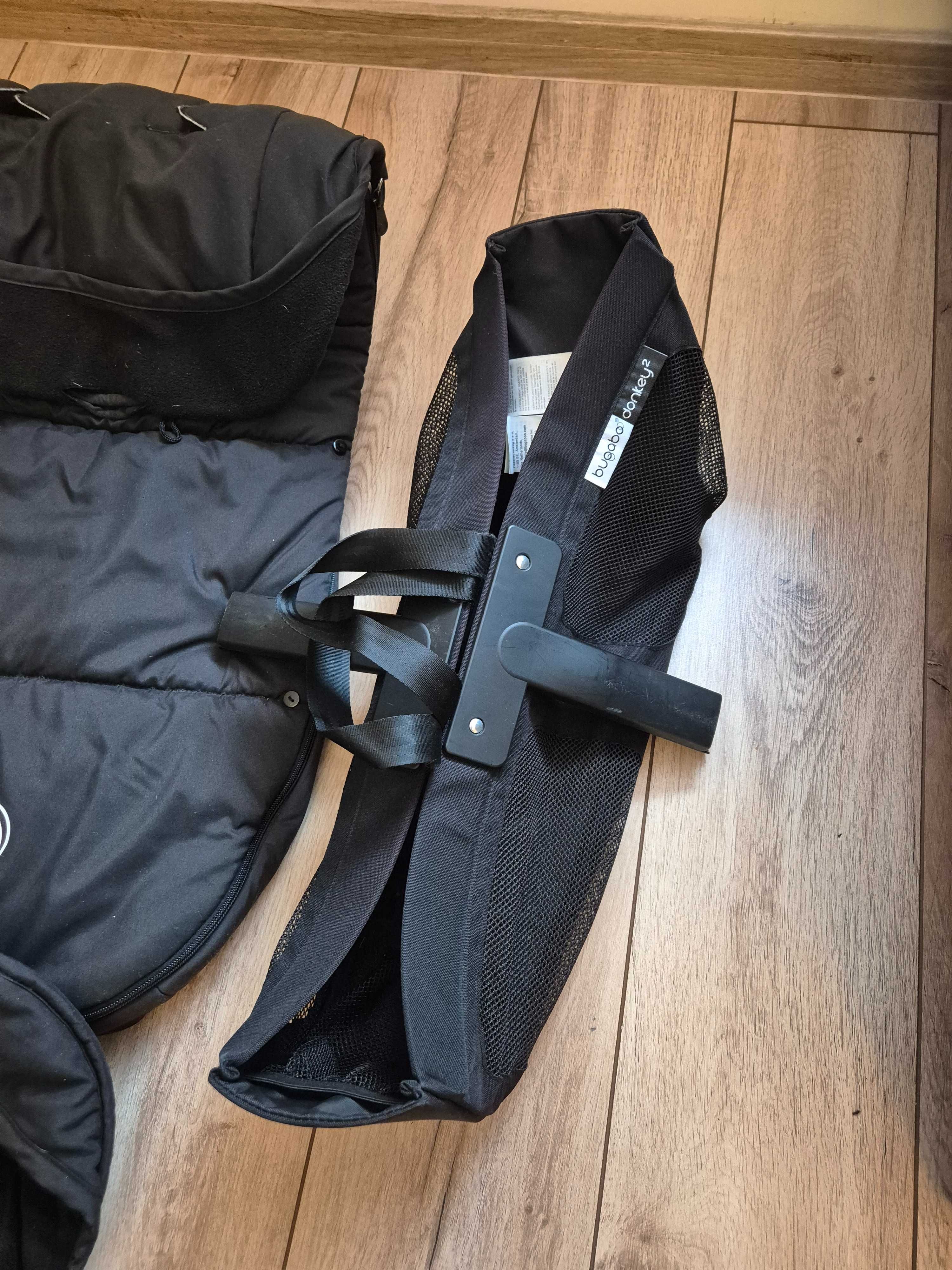 Wózek bugaboo donkey twin kompletny zestaw