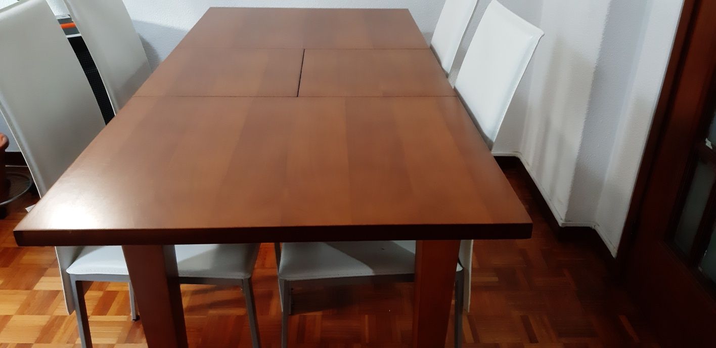 Mesa jantar extensível