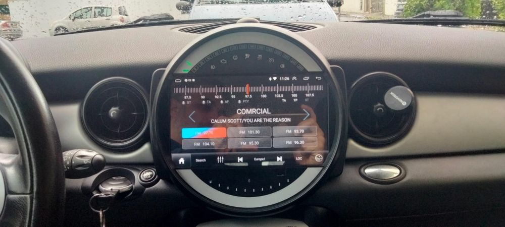 Radio 2 DIN 9" Mini Cooper (2006 a 2015) + Android (4+32 GB) Novos