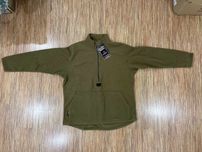 НОВЫЙ флис USMC Polartec Fleece Pullover Shirt Coyote Brown, Large.
