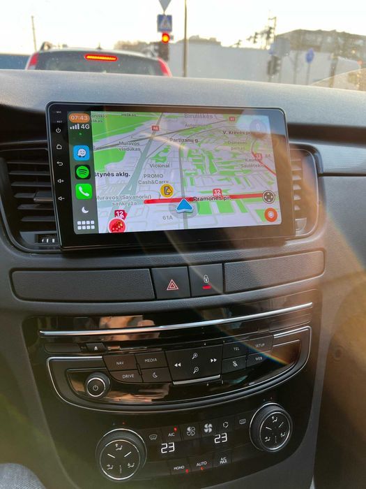 Radio 2din Android 12 PEUGEOT 508 gps wifi bluetooth wyprz