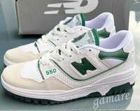 biało zielone New Balance 550 męskie buty nowe sportowe NB 40-44