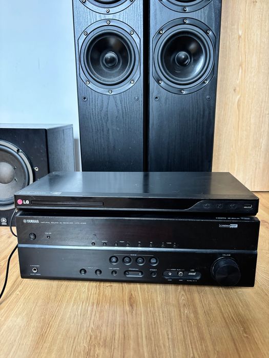 Kino domowe Yamaha HTR 3065 głośniki Prism 100