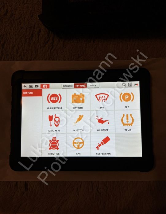 Skaner diagnostyczny tester ancel x6 polskie menu bluetooth vag bmw mb