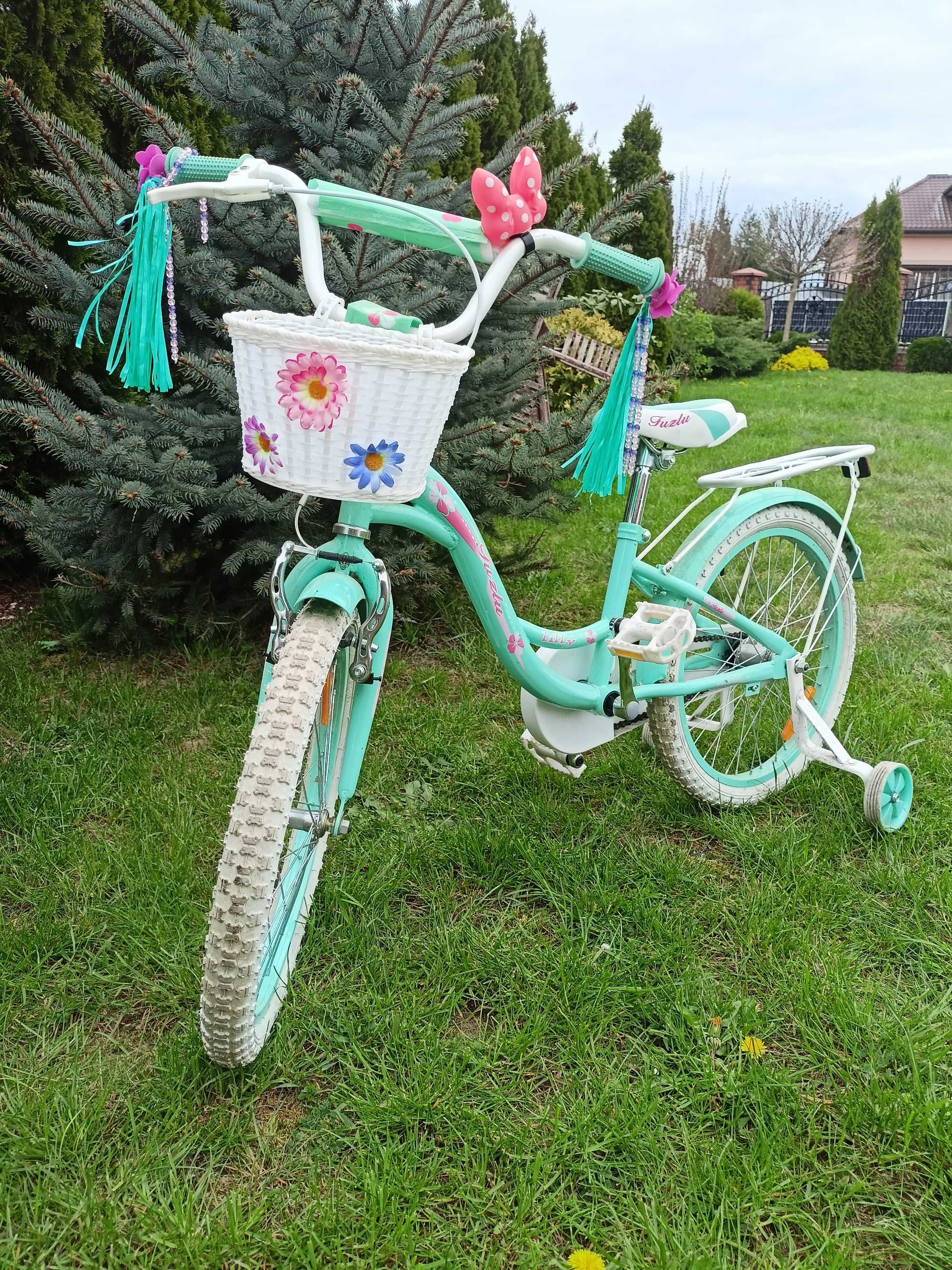 Rower dla dziewczynki  śliczny