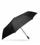 Parasol damski czarny z uchwytem do noszenia na ramieniu