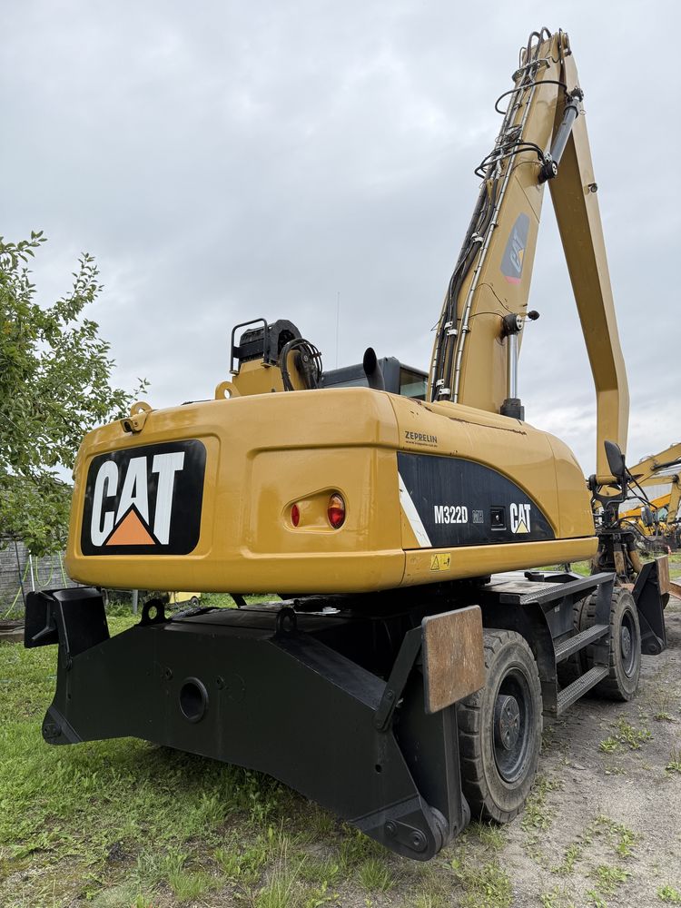 Cat M322D koparka przeładunkowa do złomu kruszywa węgla