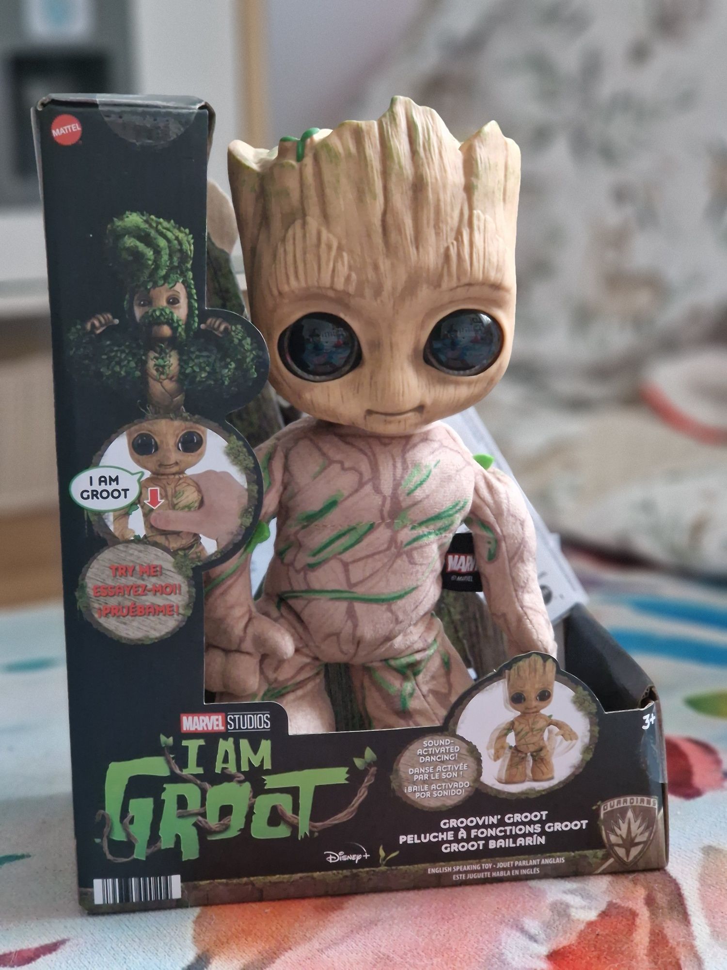 Інтерактивна фігурка іграшка Грут Mattel Marvel Groot Plush