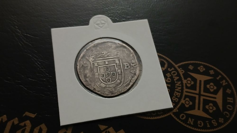Moeda de prata Tostão de D. Filipe III