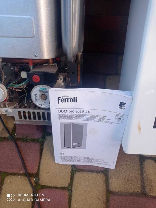 Газовий котел Ferroli DOMIproject F24 на запчастини
