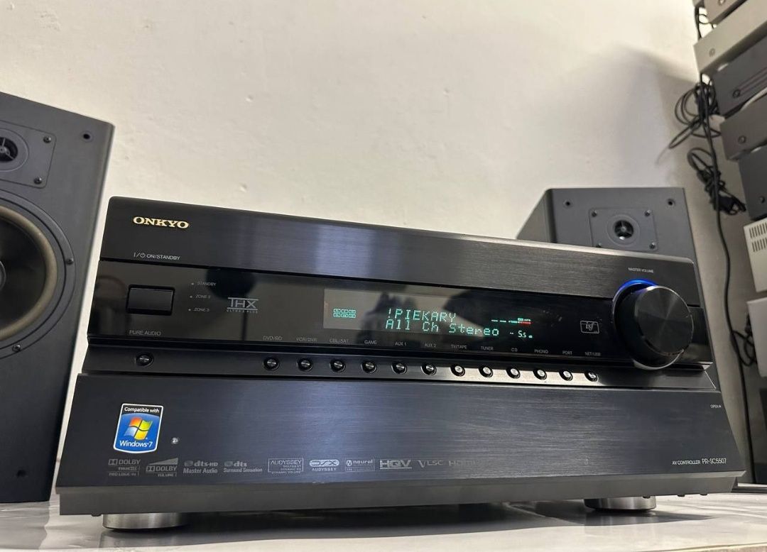 9.2 Przedwzwacniacz Onkyo PR-SC5507, THX Ultra2 Plus Certified, HDMI,