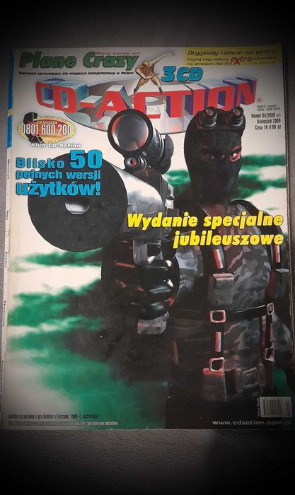 magazyn CD-Action wydanie kwiecień 2000 rzadki