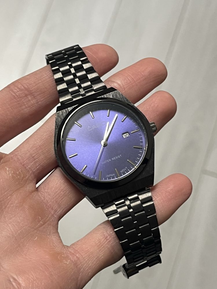 Casio mtp black purple