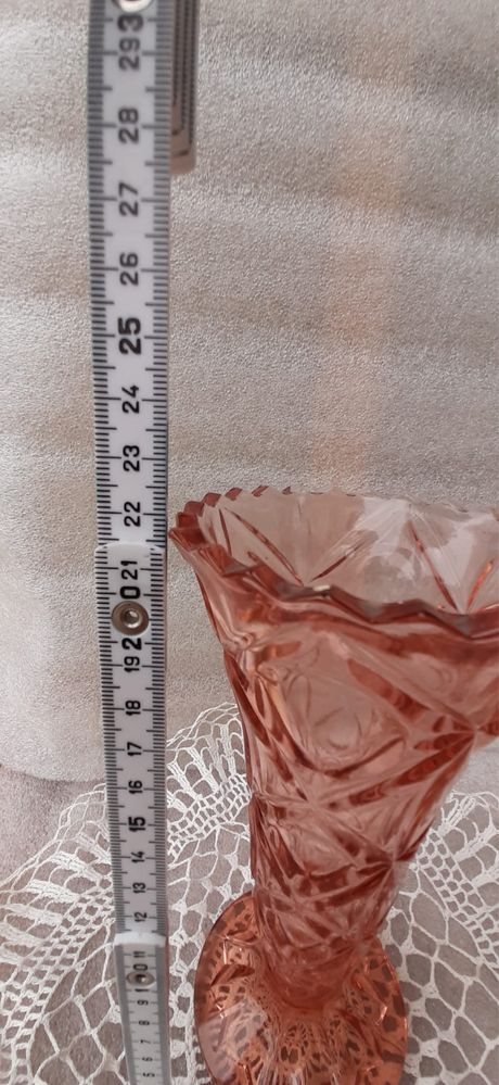 Rozalinowy wazon HSG Ząbkowice