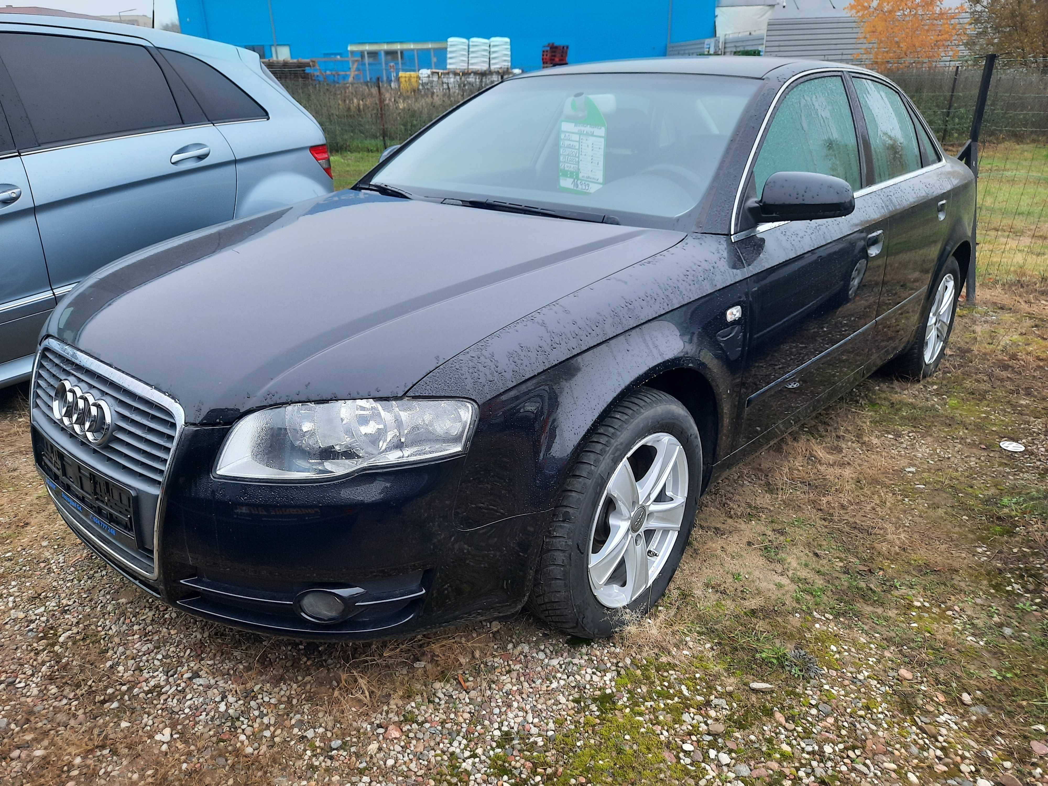 Audi A4 B7 2008 1,6 MPI 102 KM Grzane fotele Klima Alufelgi Z Niemiec