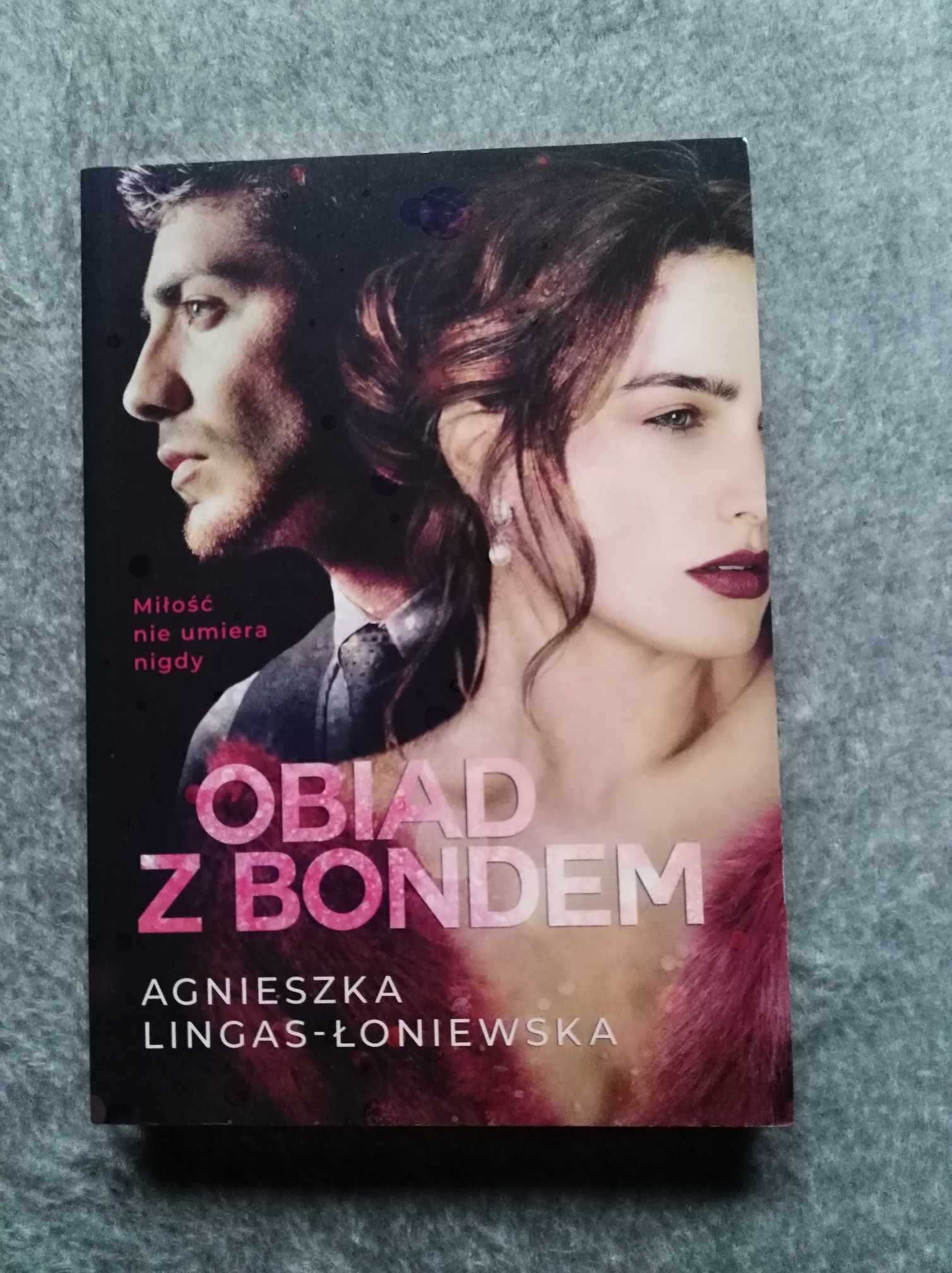 "Śniadanie z Arsenem"Obiad z Bondem" Agnieszka Lingas-Łoniewska