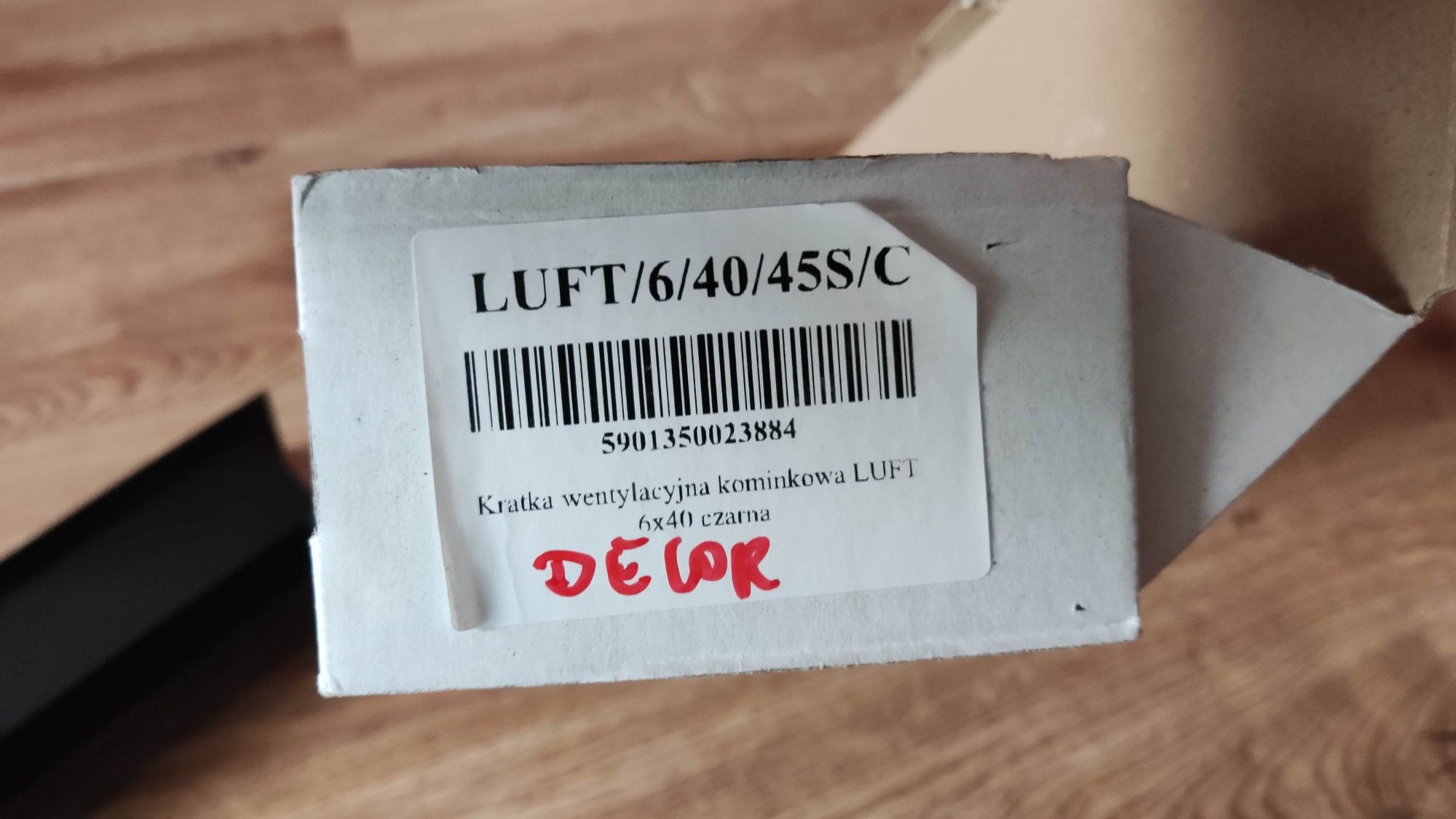 Kratka kominka typu luft 60x400 3szt.