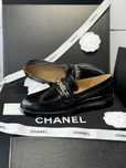 Mokasny Chanel Black Leather