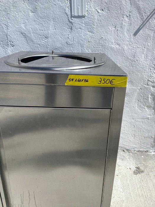 Aquecedor de pratos elétrico em inox