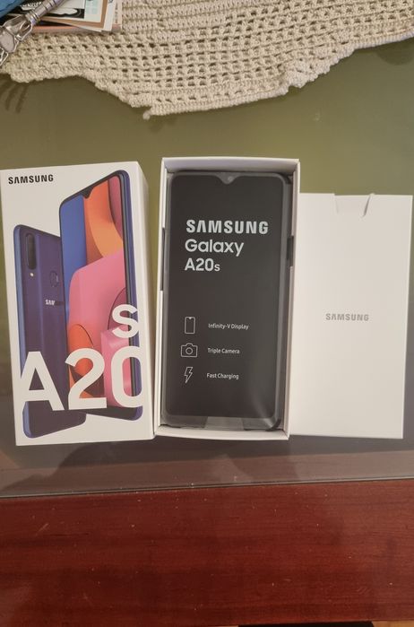 Samsung Galaxy A20s completo em caixa + Oferta