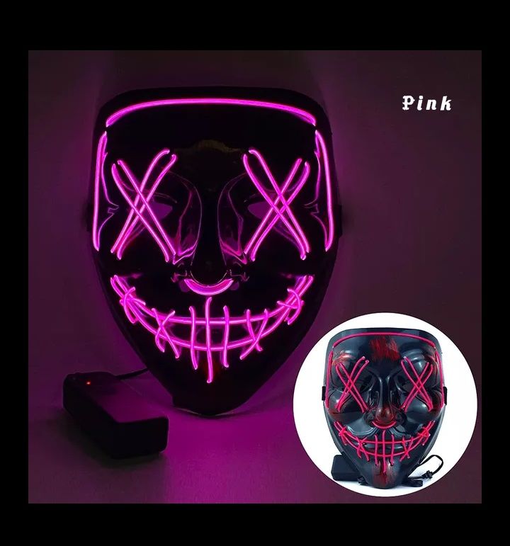 Máscaras led novas