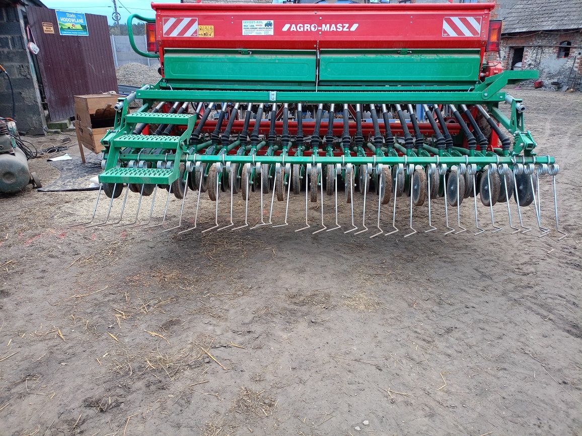 Zestaw uprawowo-siewny landstal agro-masz