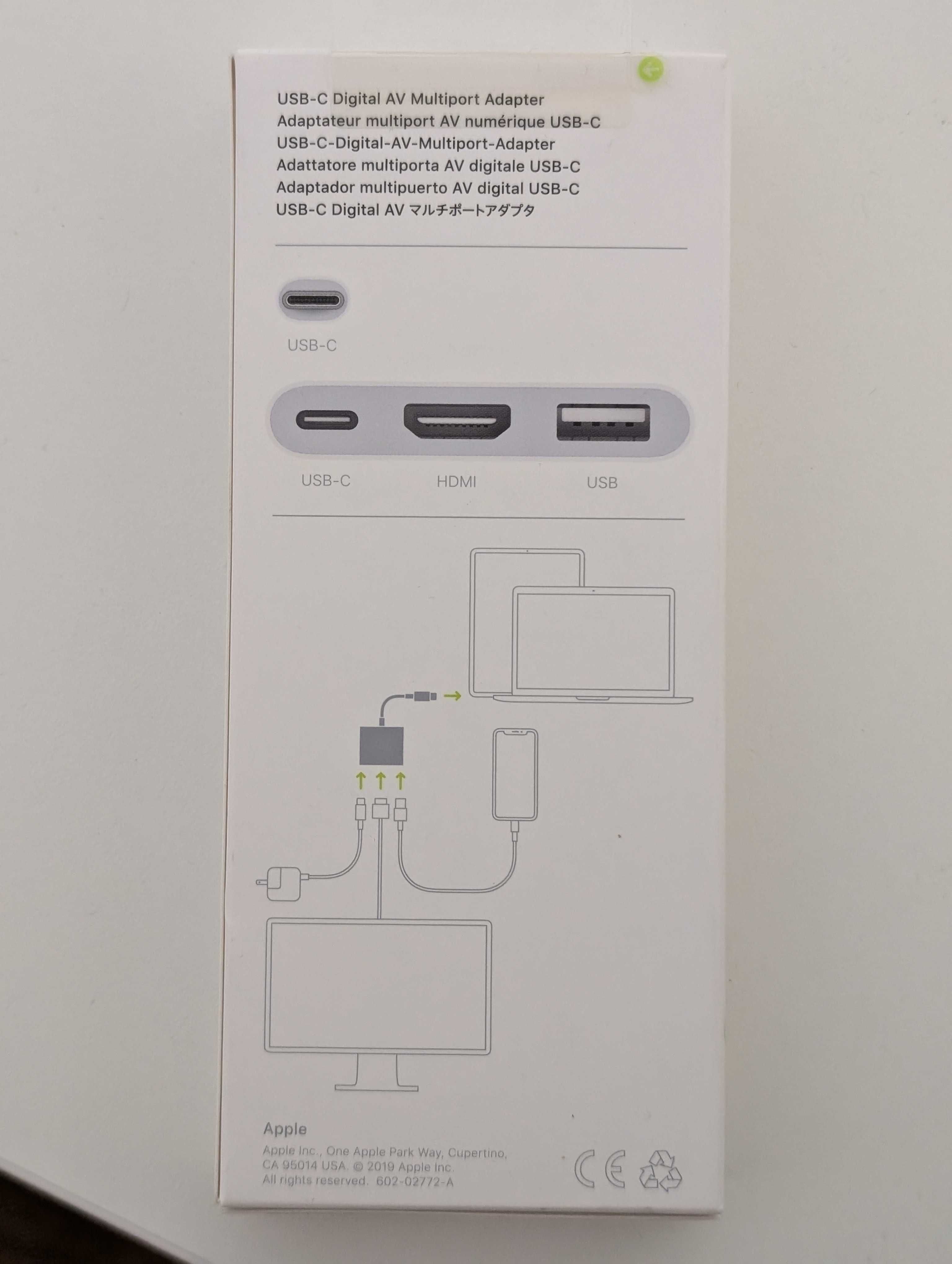 Apple USB-C to Digital AV Multiport Adapter