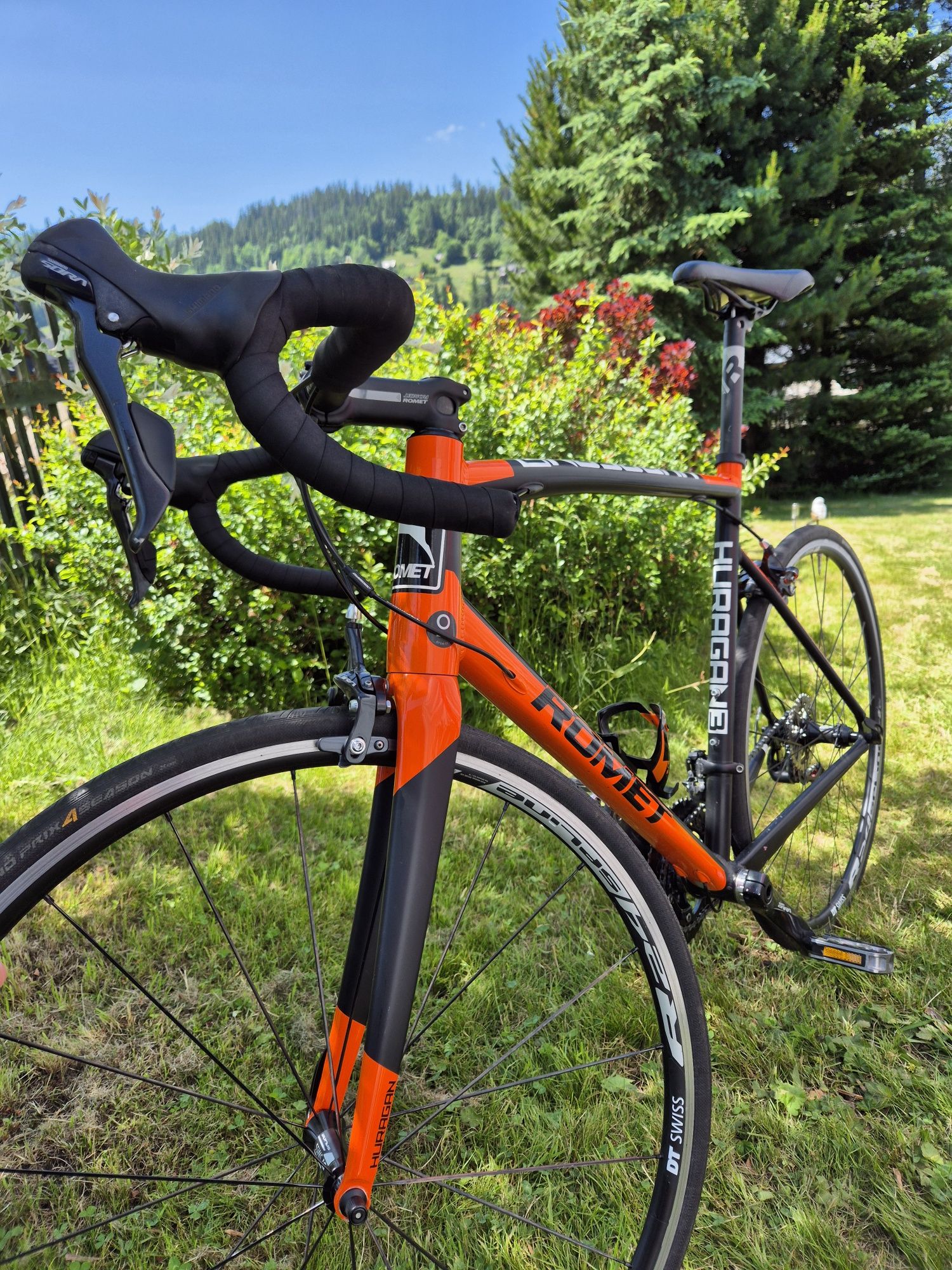 Romet huragan 3 dt swiss shimano 105