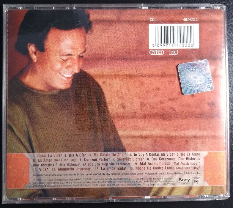 Płyta CD Julio Iglesias Noche de Cuatro Lunas