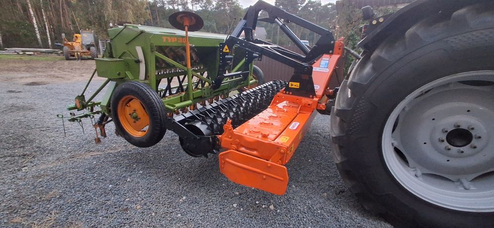 Agregat uprawowo siewny kuhn hr 300 amazone d8