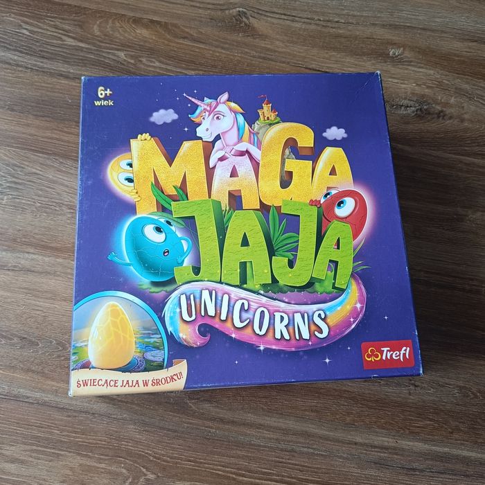 Gra maga jaja unicorns Trefl jednorożce świecące jajka!!
