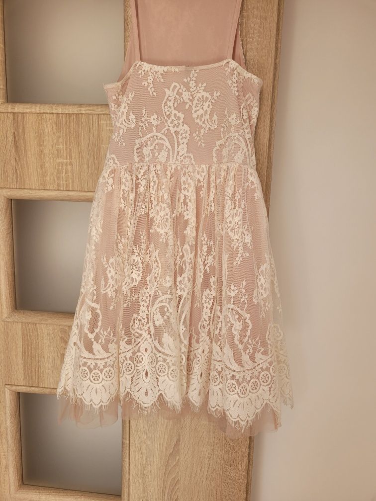 Koronkowa sukienka H&M S