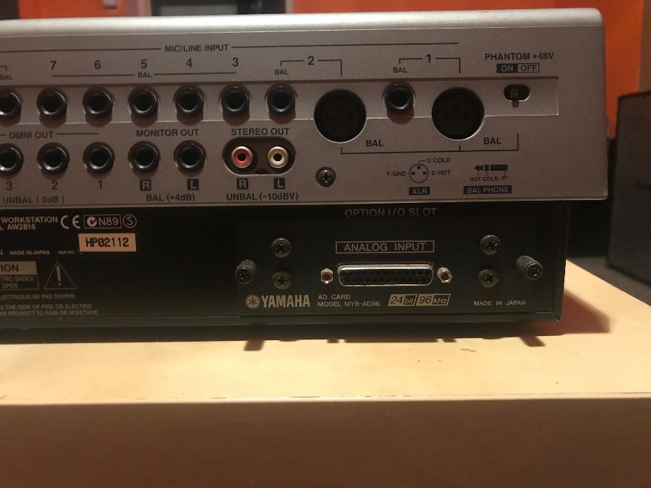 Yamaha AW2816 audio workstation