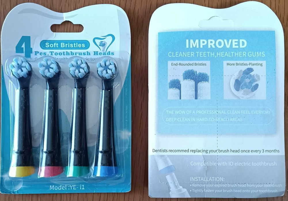 Recargas IO compativeis com Escova eletrica Oral B IO