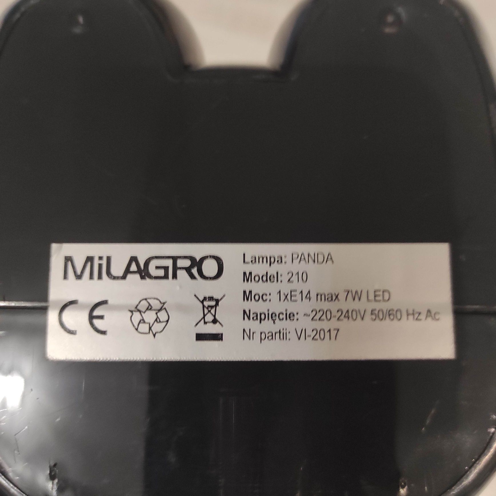 Lampka Panda Milagro