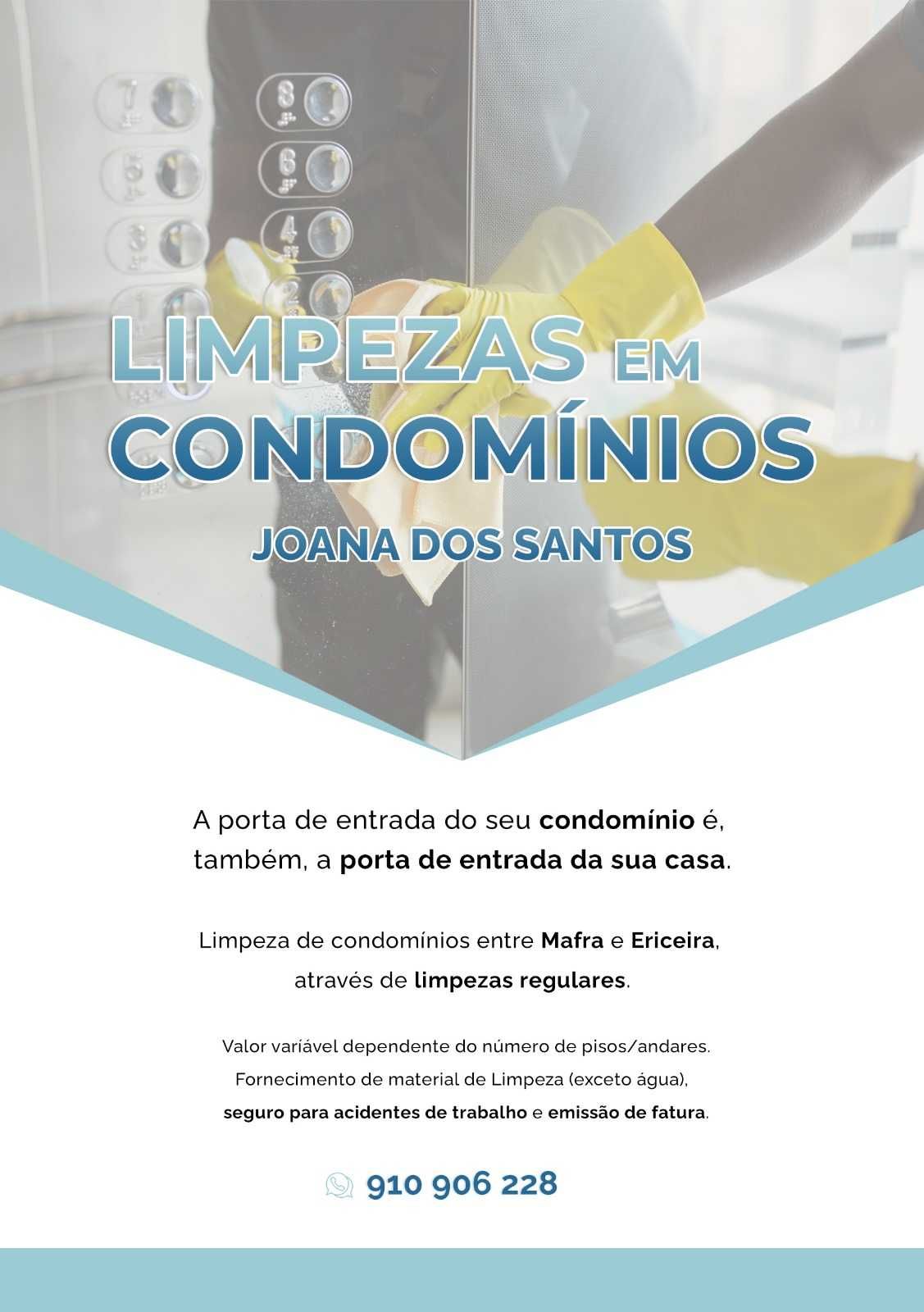 Limpeza Condomínios Mafra - Ericeira