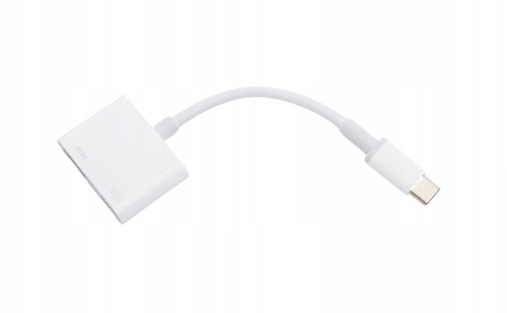 Adapter HUB USB-C na HDMI + USB-C 4K do laptopa smartfona komputera l