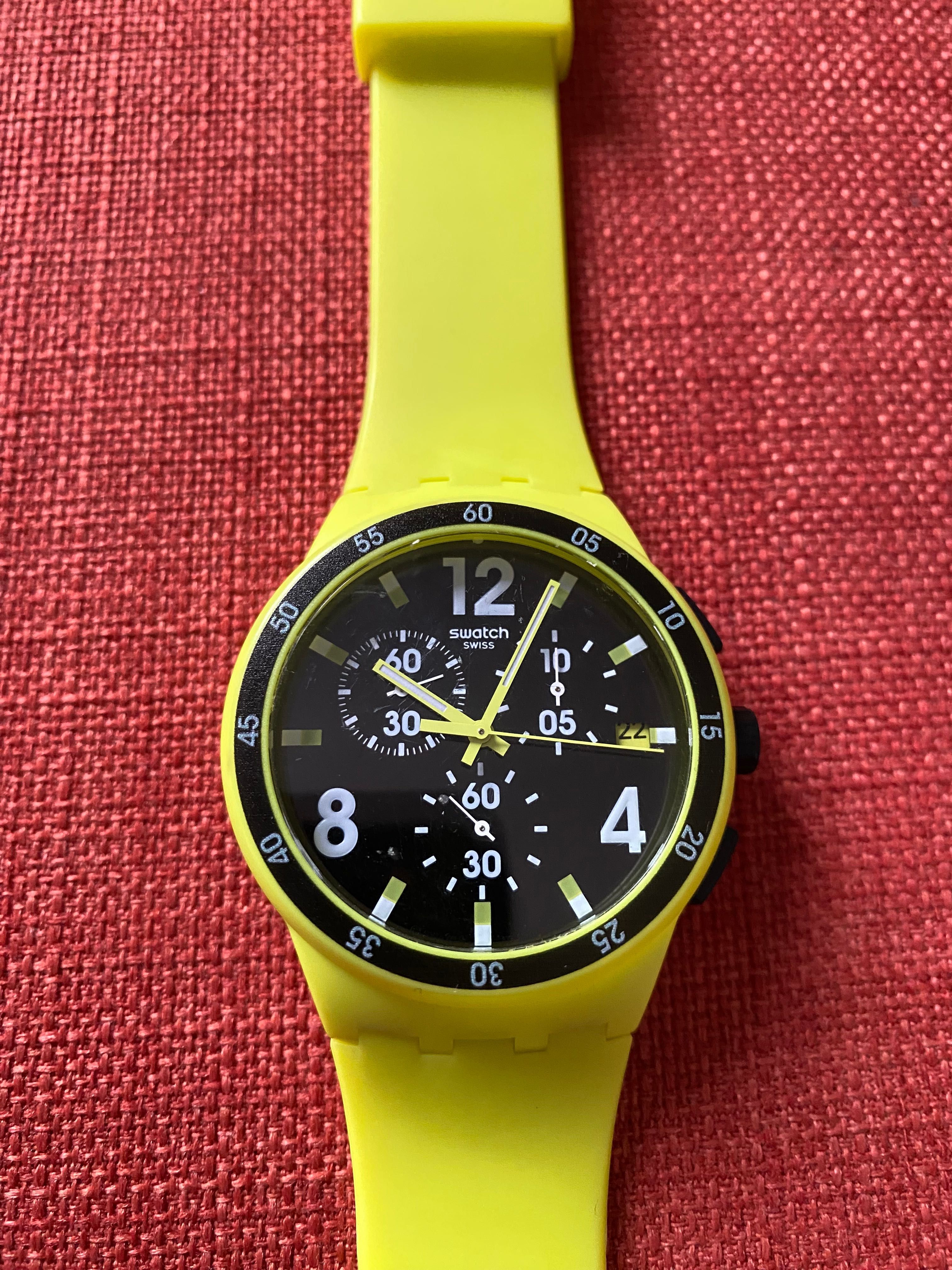 Relógio verde - swatch