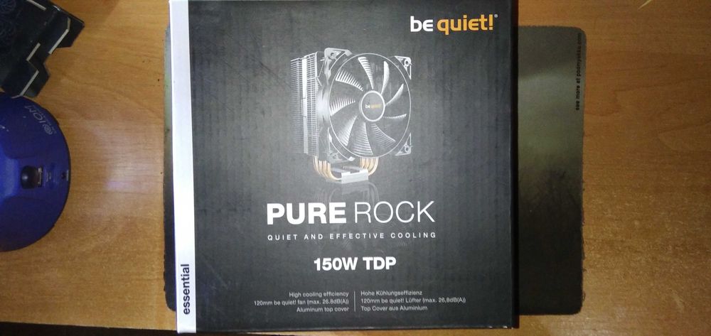 be quiet! Pure Rock (BK009) башенный кулер для процессоров AMD / Intel