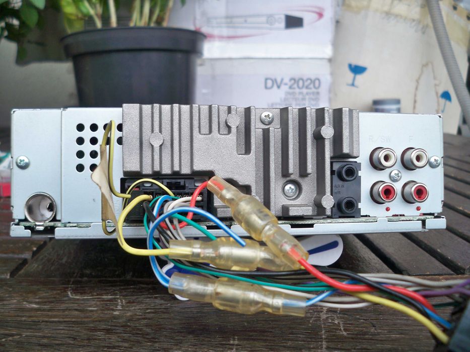 radio Pioneer DEH-X3600UI JVC KD-R551 multicolor cd USB aux