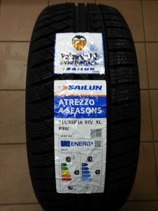 Opony wielosezonowe całoroczne 215/55r16 97V XL Sailun 4Seasons