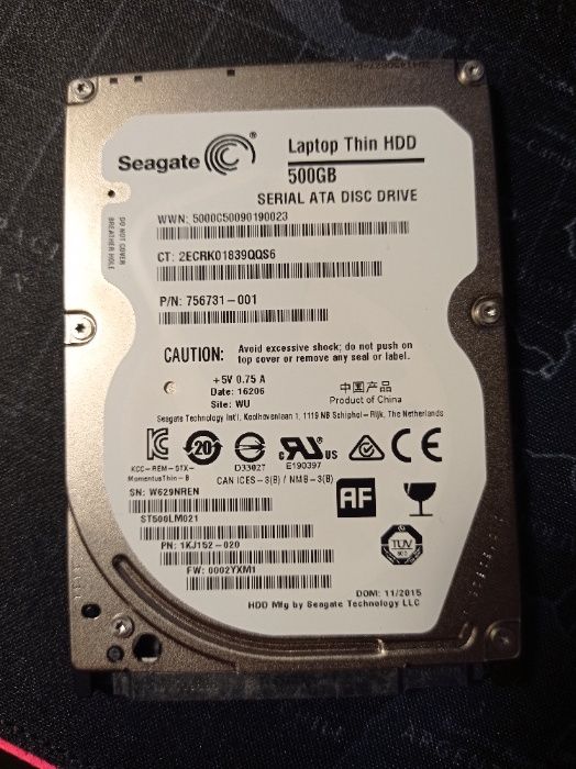 HDD Seagate 500GB Sata