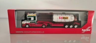 Herpa 159906 Scania Roby Schmid Tancontainer Stolt 1:87