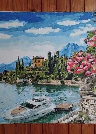 Картина за номерами "Тиха гавань"