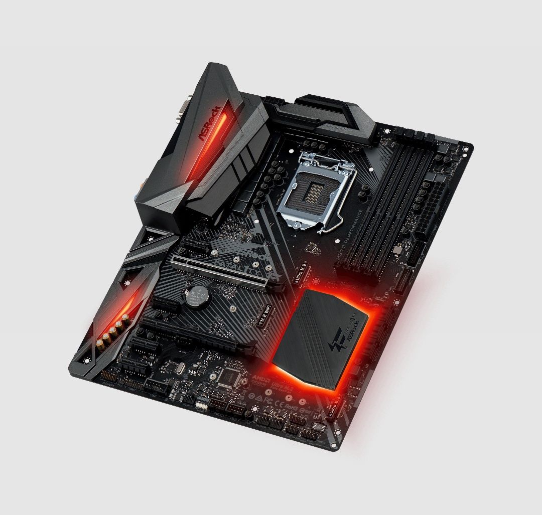 Motherboard Asrock H370 PERFORMANCE + Intel i3 9100f