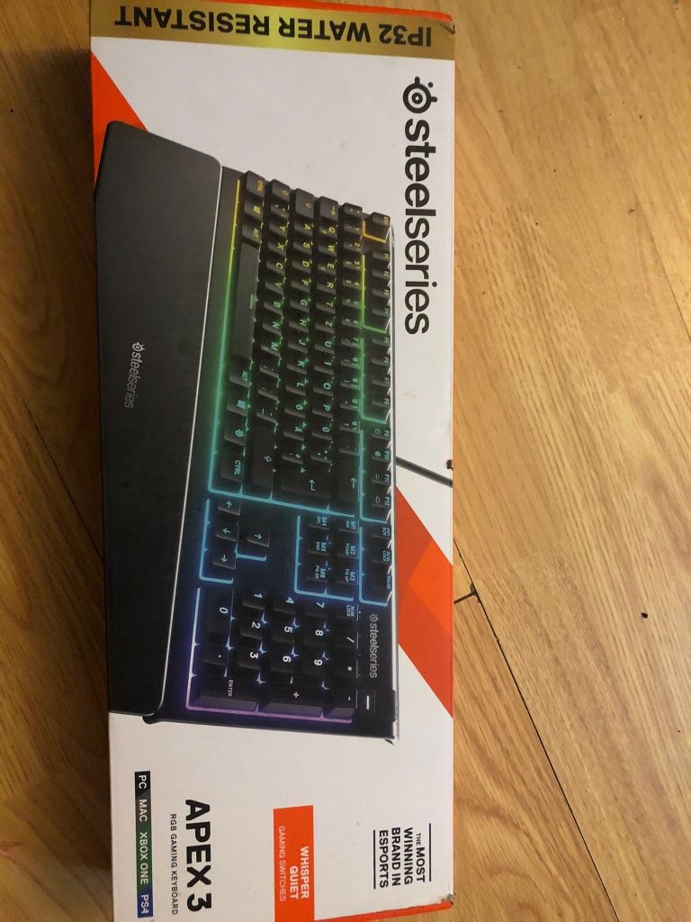 teclado steelseries apex 3 (gaming)