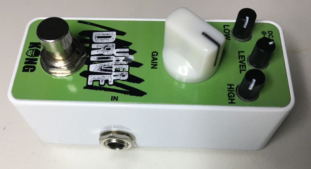 KONG UBER DRIVE metal distortion overdrive mikro efekt do gitary